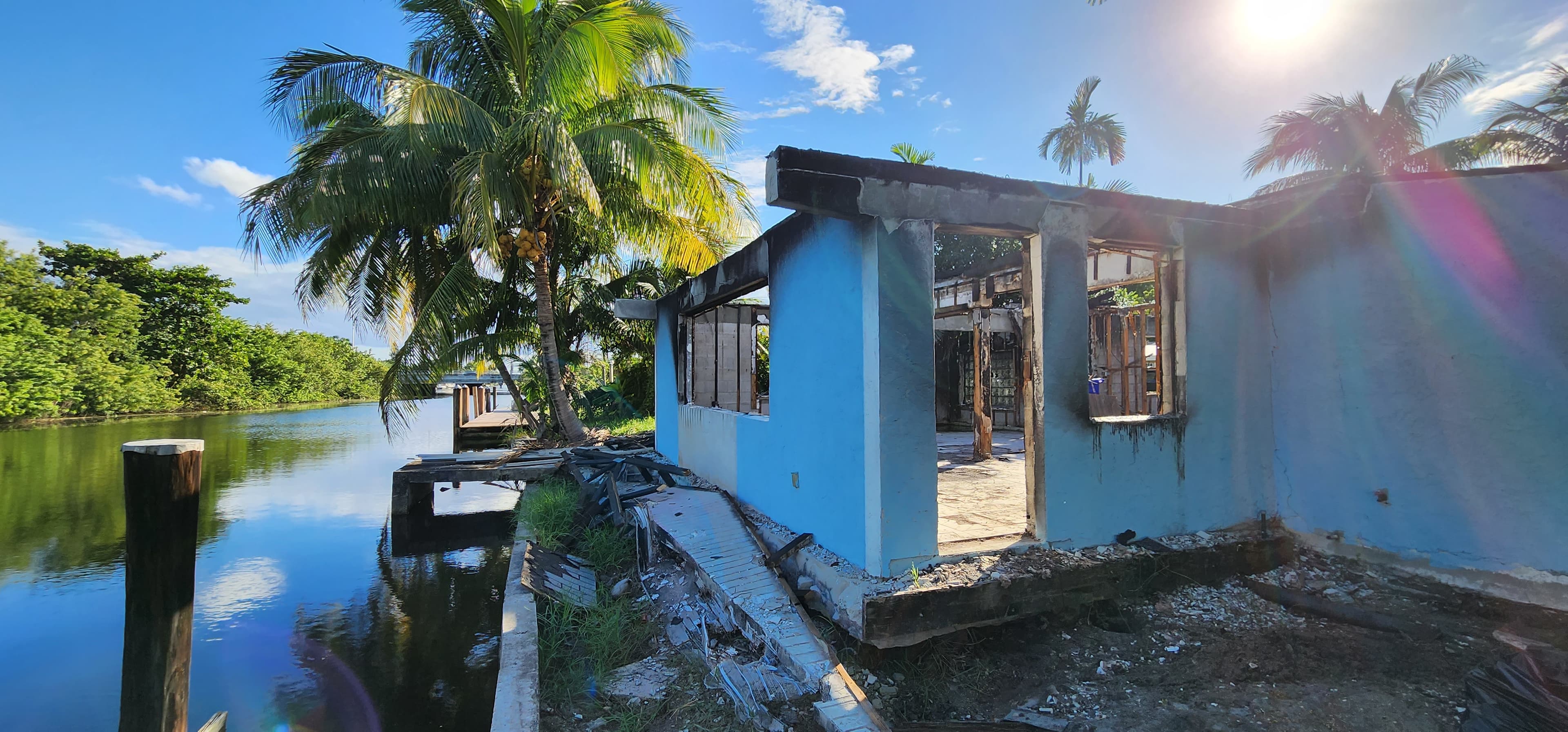 Fire-Damaged Rebuild before 2